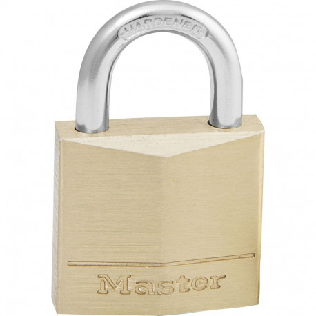 Master Lock messingist korpus tabalukk 16mm 4-tihvtiline silinder 130EURD