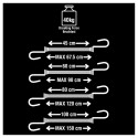 10x1 Master Lock Twin Wire Elastic Cords   3043EURDAT