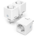 1x3 Hama WiFi-Pistik, väike ruut, 3680W/16A, 176571