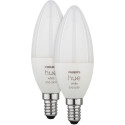 Philips Hue LED Lamp E14 2-Pakk 470lm Valge ja Värviline Ambiance