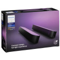 Philips Hue Play valgusriba LED must 2-pakk