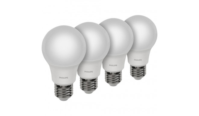 Philips LED lamp E27 4 tk komplekt 10W (75W) 2700K