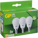 1x3 GP Lighting A45 Mini Globus E14, 5,6W (40W) 470lm GP 087854