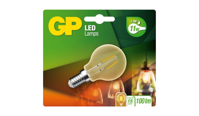 GP Lighting LED Mini Globus Gold E14 1,2W (25W)Filament GP 080589