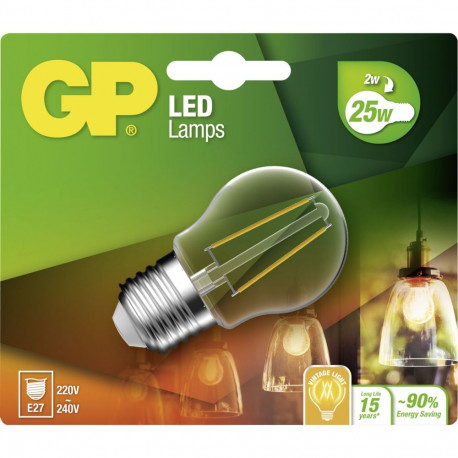 GP Lighting Filament Mini Globe E27 2W (25W) 250 lm GP 078111