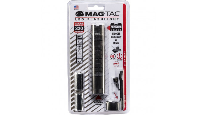 Maglite Mag-Tac kroontatud esiosaga taskulamp