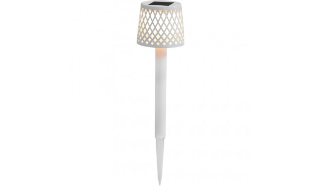 New Garden Gretita Solar Lamp Garden Spike   4 units  white