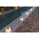 New Garden Gretita Solar Lamp Garden Spike   4 units  white New Garden Gretita Solar Lamp Garden Spike   4 units  white