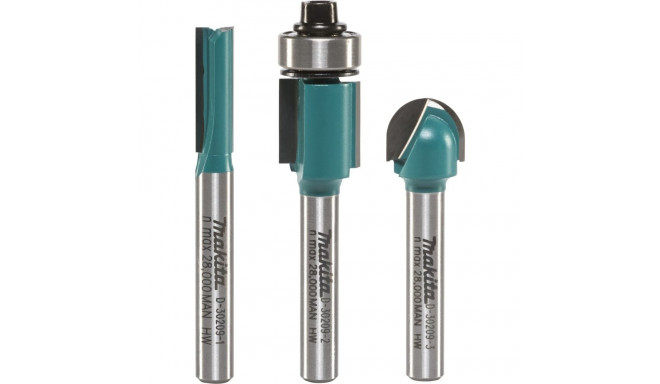 Makita D-30209 lõikurite komplekt 3 tk