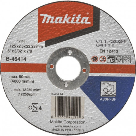 Makita B-46414 lõikeketas 125x2,5mm teras