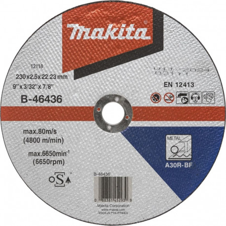Makita B-46436 lõikeketas 230x2,5mm teras