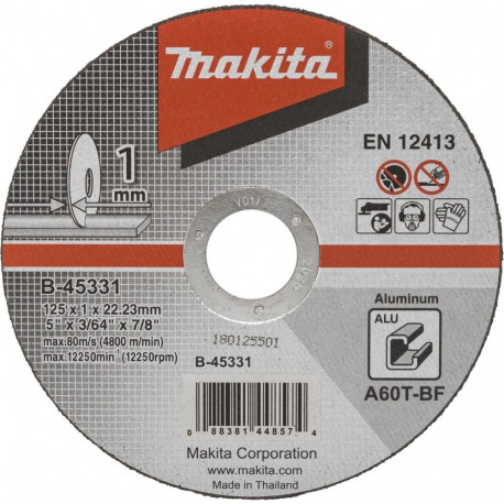 Makita B-45331 lõikeketas 125x1mm alumiinium