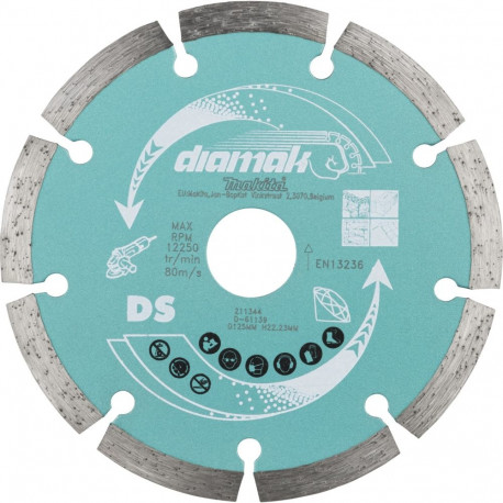 Makita D-61139 DIAMAK teemantketas 125x22,23