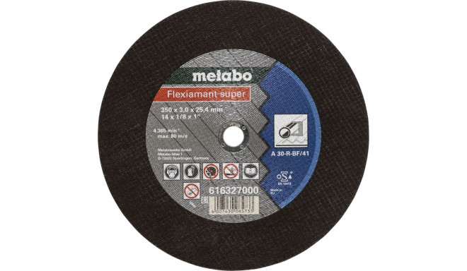 Metabo Flexiamant Super 350x3,0x25,4 Terasele