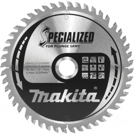 Makita B-56764 SPECIALIZED saeketas 165x20x48Z