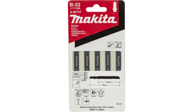 Makita A-85737 tikksaeleht B-22