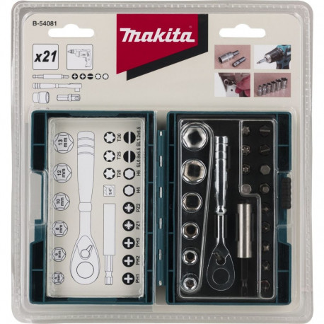 Makita B-54081 räntšell + otsikute komplekt