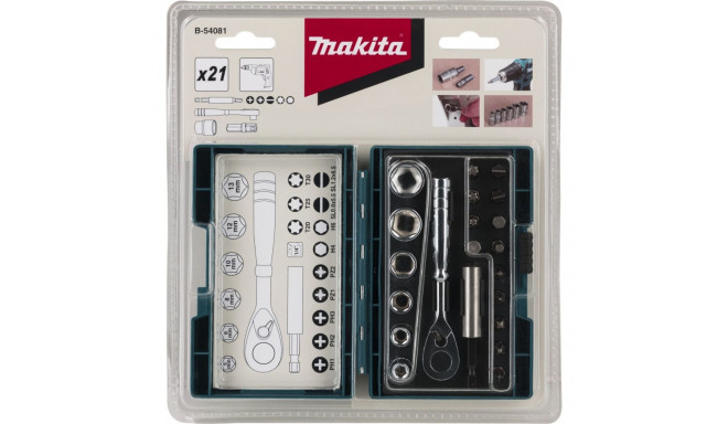 Makita B-54081 räntšell + otsikute komplekt