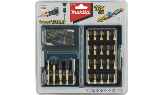 Makita torsioonotsikute komplekt 26-osaline B-49921