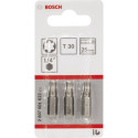 Bosch 3-osaline kruvikeeraja otsikute komplekt T30 XH 25 mm