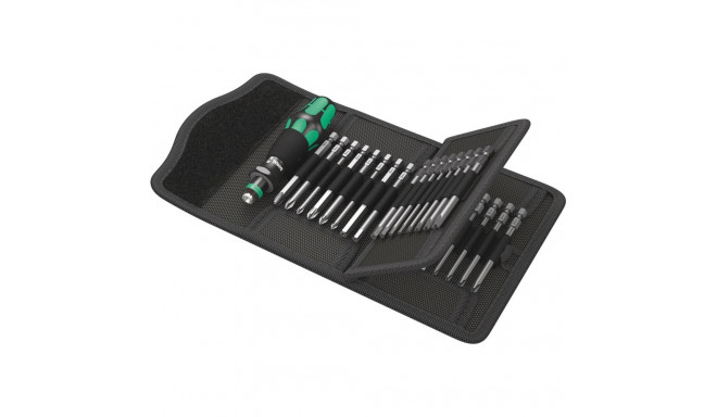 WERA Kraftform Kompakt 62 vutlar 89 mm pikkade otsikutega