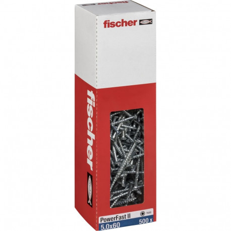 Fischer PowerFast II 5,0x60 SK TX TG blvz 500