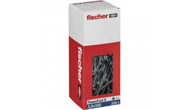 Fischer PowerFast II 5,0x100 SK TX TG blvz 200