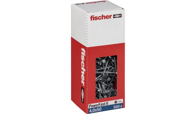Fischer PowerFast II 4,0x50 SK TX TG blvz 500