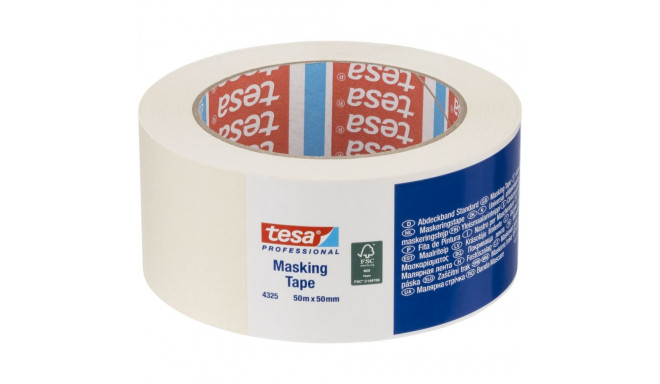 Tesa maskeerimislint 50m x 50mm Stand.Prof. valge 04325