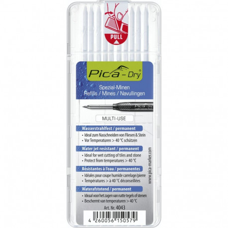 Pica DRY Refills white