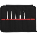 KNIPEX Precision Tweezers Set 5 pieces