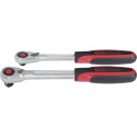 KS Tools SlimPOWER pööratav narrekomplekt, 2-osaline 1/4 + 1/2
