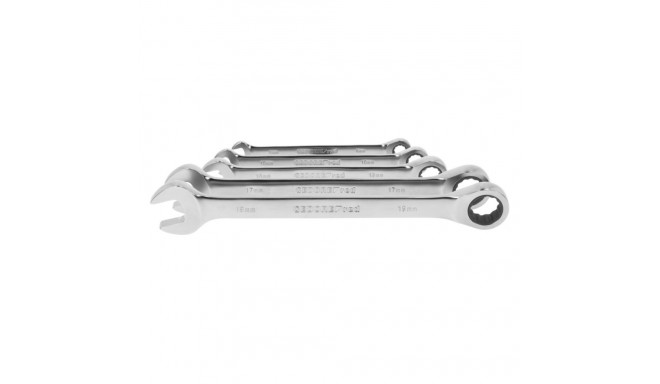 GEDORE red Ratchet Spanner Set metric 5-pieces