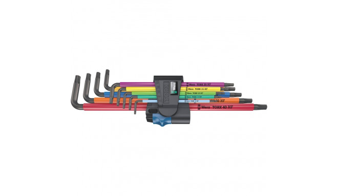 WERA 967/9 TX XL Mitmevärviline HF 1 L-võtmete komplekt