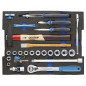 GEDORE L-BOXX 136 Hand Tools, 58-pieces