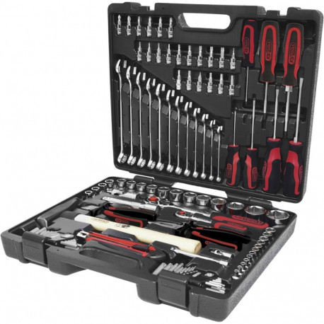KS Tools 1/4 +1/2 CHROMEplus universaalne tööriistakomplekt 97 tk
