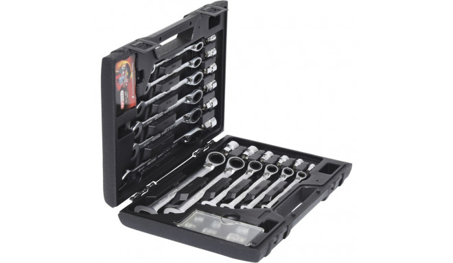 KS Tools GEARplus RINGSTOP Ratchet Ring Spanner-Set