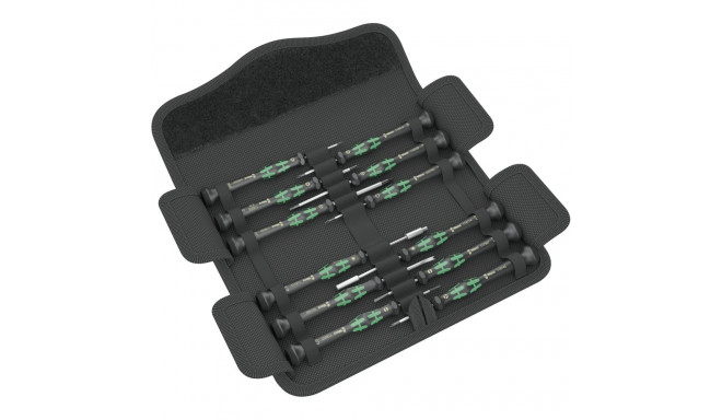 WERA Kraftform Micro 12 Electronics 1 screwdriver set