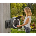 Gardena Battery Wall Hose Box PowerRoll XL 18V Set white 35 m