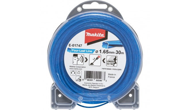 Makita E-01747    Mowing String Four Leaf 1,65mmx30m