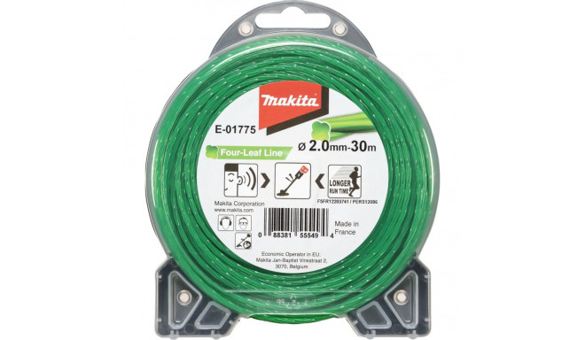 Makita E-01775 neljalehine niiduköis 2,0mmx30m