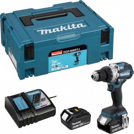 Makita DDF489RTJ juhtmevaba puurtrell