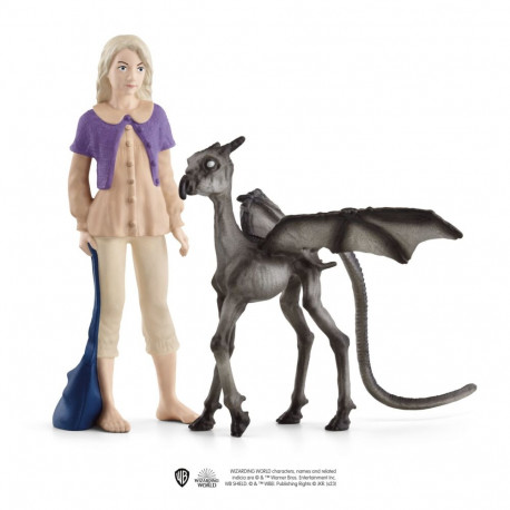 Schleich Wizarding World Luna ja thestral 42636