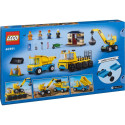 LEGO City 60391  Contruction Trucks and Wrecking Ball Crane