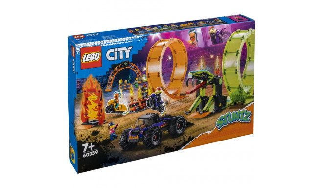 LEGO City Stuntz 60339 topeltloopiga trikiareen
