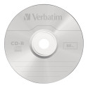 1x10 Verbatim CD-R 80 / 700MB Audio Värviline Live it Karbiga