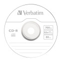1x50 Verbatim Data Life CD-R 80 52x Kiirus, Lisakaitse