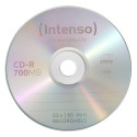 1x25 Intenso CD-R 80 / 700MB 52x Kiirus, Kookkarbi Pool
