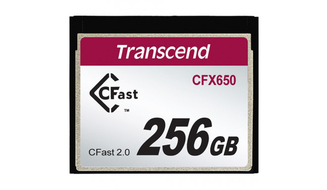 Transcend CFast 2.0 CFX650 256GB