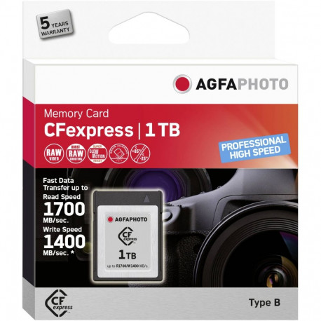 AgfaPhoto CFexpress 1TB professionaalne kiire